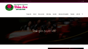 What Damsenpark.com.vn website looked like in 2019 (4 years ago)