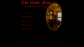 What Dailyfeed.com website looked like in 2019 (4 years ago)