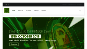 What Dartalis.lu website looked like in 2019 (4 years ago)