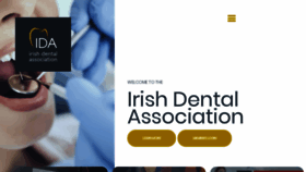 What Dentist.ie website looked like in 2019 (4 years ago)