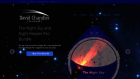What Davidchandler.com website looked like in 2019 (4 years ago)