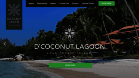 What Dcoconutlagoon.com website looked like in 2019 (4 years ago)