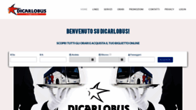 What Dicarlobus.com website looked like in 2019 (4 years ago)