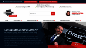 What Drost.nl website looked like in 2019 (4 years ago)