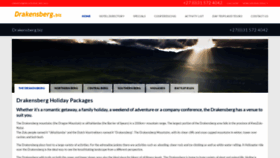 What Drakensberg.biz website looked like in 2019 (4 years ago)