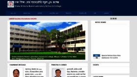What Dsblsc.edu.bd website looked like in 2019 (5 years ago)