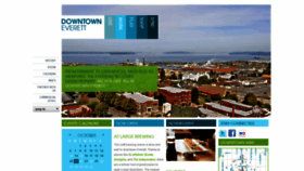 What Downtowneverett.com website looked like in 2019 (4 years ago)