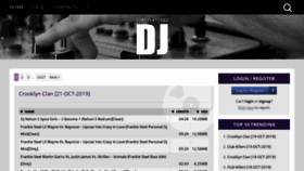 What Dj-compilations.com website looked like in 2019 (4 years ago)
