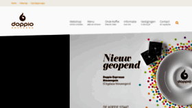 What Doppio-espresso.nl website looked like in 2019 (4 years ago)