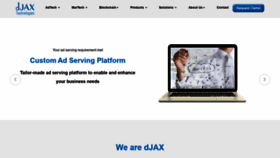 What Djaxtech.com website looked like in 2019 (4 years ago)