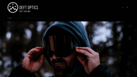 What Deftoptics.com website looked like in 2019 (4 years ago)