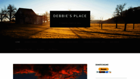 What Debbiemwilson.com website looked like in 2019 (4 years ago)