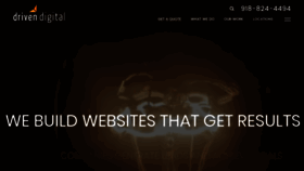 What Drivendigital.us website looked like in 2019 (4 years ago)