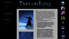 What Duncanlong.com website looked like in 2019 (4 years ago)