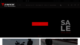 What Dainese.me.uk website looked like in 2019 (4 years ago)
