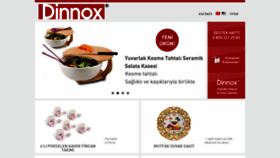 What Dinnox.com website looked like in 2019 (4 years ago)
