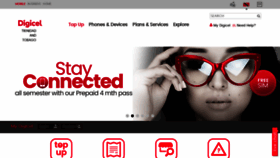 What Digiceltt.com website looked like in 2019 (4 years ago)