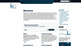 What Dns.lu website looked like in 2019 (5 years ago)