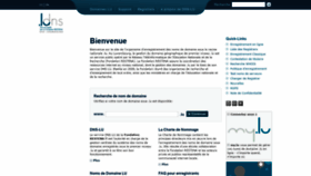What Dns.lu website looked like in 2019 (4 years ago)