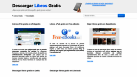 What Descargarlibrosgratis.info website looked like in 2019 (4 years ago)