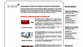 What Dein-service.net website looked like in 2019 (5 years ago)