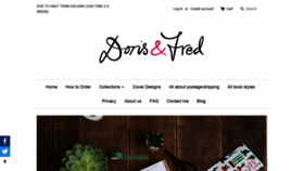 What Dorisandfred.co.uk website looked like in 2019 (4 years ago)