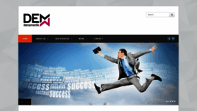 What Demmconsulting.org website looked like in 2019 (5 years ago)