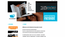 What Daumenkino-freunde.de website looked like in 2019 (4 years ago)