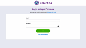 What Dashboard.amartha.com website looked like in 2019 (5 years ago)
