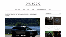 What Dadlogic.net website looked like in 2019 (4 years ago)