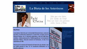 What Dietasalamedida.com website looked like in 2019 (4 years ago)
