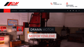 What Dramamotor.com website looked like in 2019 (4 years ago)