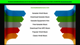 What Downloadkaraokemusics.com website looked like in 2019 (4 years ago)