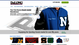What Delongsports.com website looked like in 2019 (4 years ago)