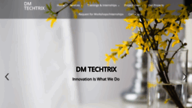 What Dmtechtrix.in website looked like in 2019 (4 years ago)