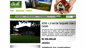 What Dialiimoveis.com.br website looked like in 2019 (4 years ago)