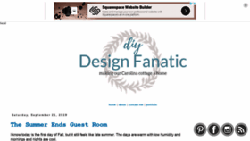 What Diydesignfanatic.com website looked like in 2019 (4 years ago)