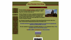 What Dovemountaincivicgroup.org website looked like in 2019 (4 years ago)