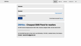 What Dmhike.com website looked like in 2019 (5 years ago)