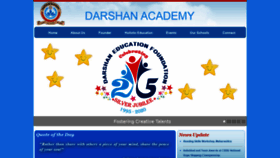 What Darshanacademy.org website looked like in 2019 (4 years ago)