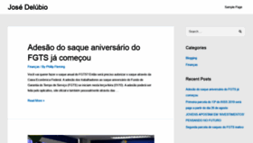 What Delubio.com.br website looked like in 2019 (4 years ago)