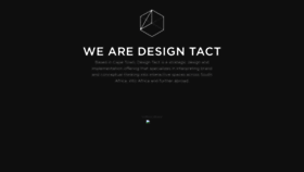 What Designtact.com website looked like in 2019 (4 years ago)