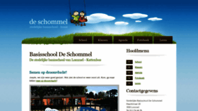 What De-schommel.be website looked like in 2019 (4 years ago)