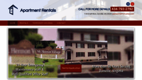 What Danvilleapartmentrentals.com website looked like in 2019 (4 years ago)