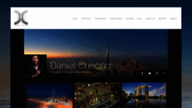 What Danielcheongphotography.com website looked like in 2019 (4 years ago)