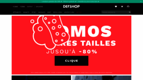 What Def-shop.fr website looked like in 2019 (4 years ago)