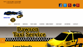 What Dawsoncab.com website looked like in 2019 (4 years ago)