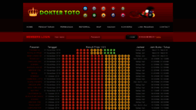What Doktertoto.com website looked like in 2019 (4 years ago)
