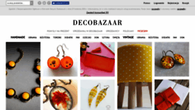 What Decobazaar.com website looked like in 2019 (4 years ago)