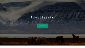 What Doubleaste.com website looked like in 2019 (4 years ago)